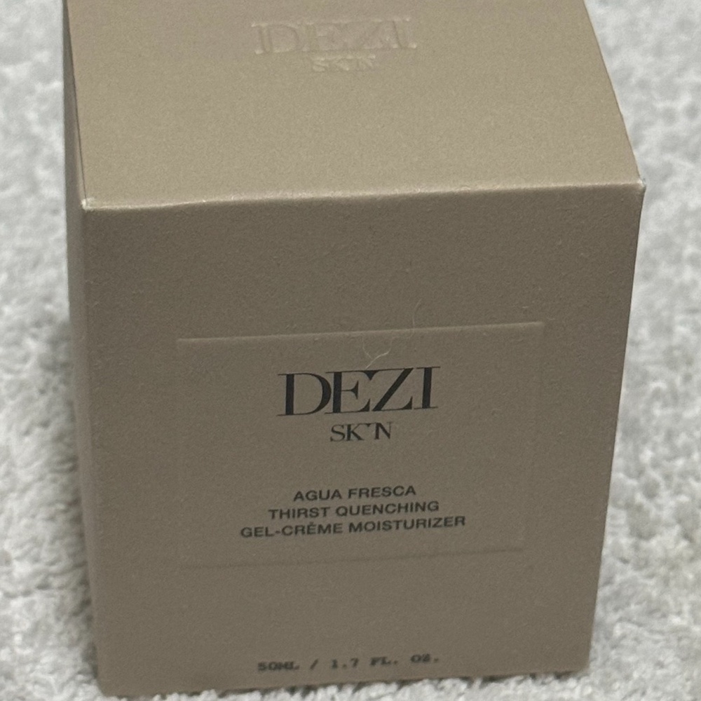 DEZI SKIN AGUA FRESCA Thirst Quenching Gel-Crème Moisturizer BRAND NEW NWT
